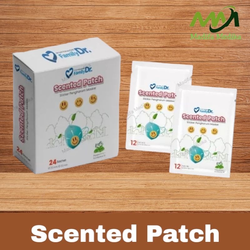 Patch Masker Family Dr Aroma Therapy Papermint + Eucalyptus Sticker