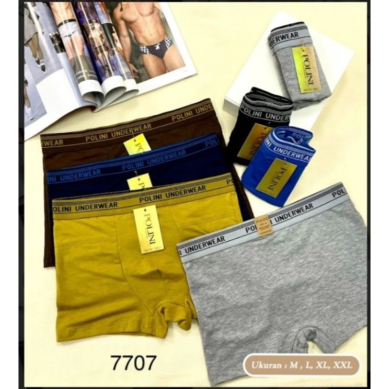 CD Boxer Pria polini 7707 1 lusin