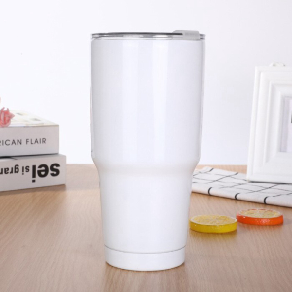 

Dijual Tumbler Jumbo Mug 900ml / Exclusive Termos Cup Botol Stainless H-238 - Putih Limited