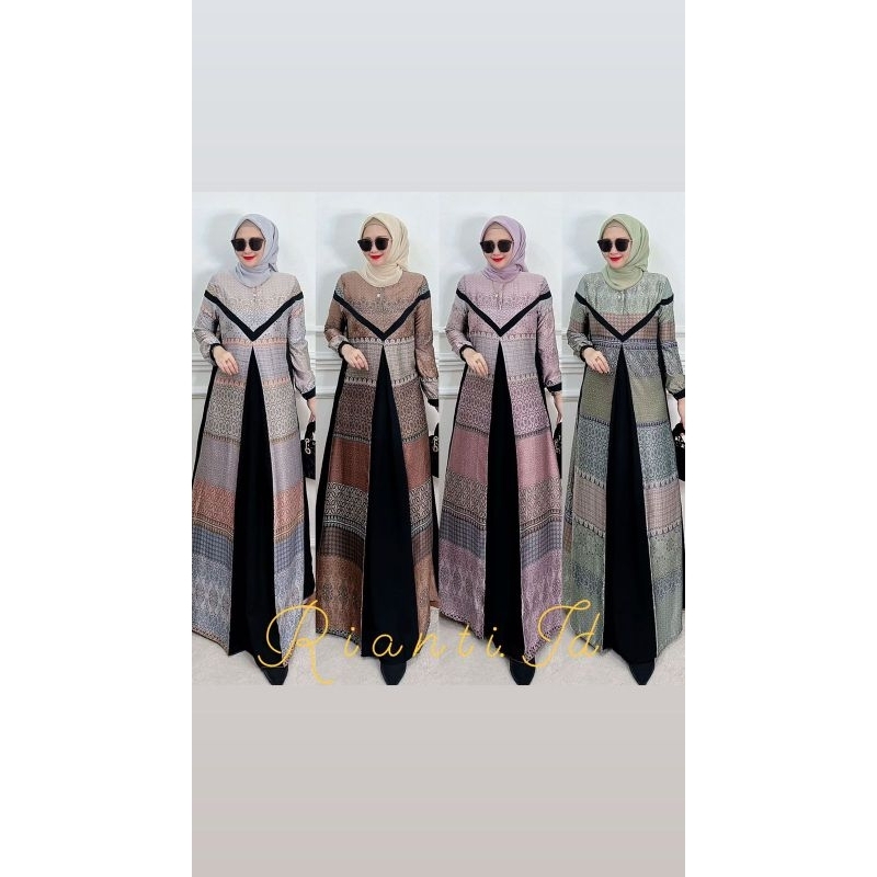 inara dress by rianti.id,,,,gamis viral/gamis kekinian/gamis santai/gamis pesta