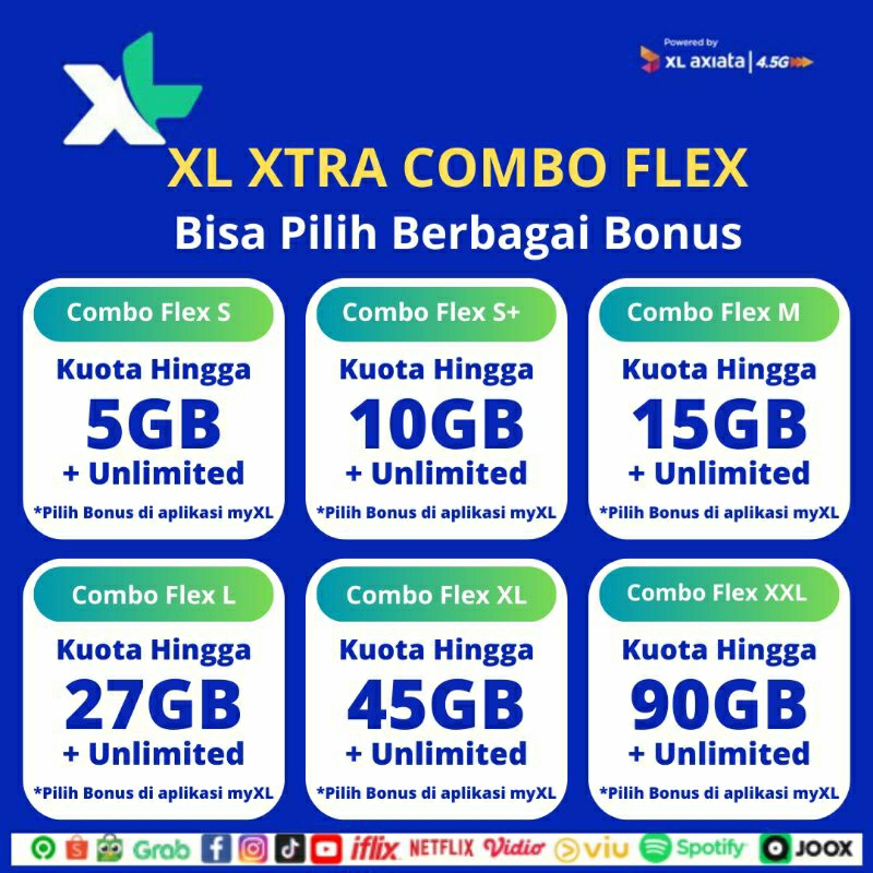 XL XTRA COMBO FLEX S M L XL XXL PROMO