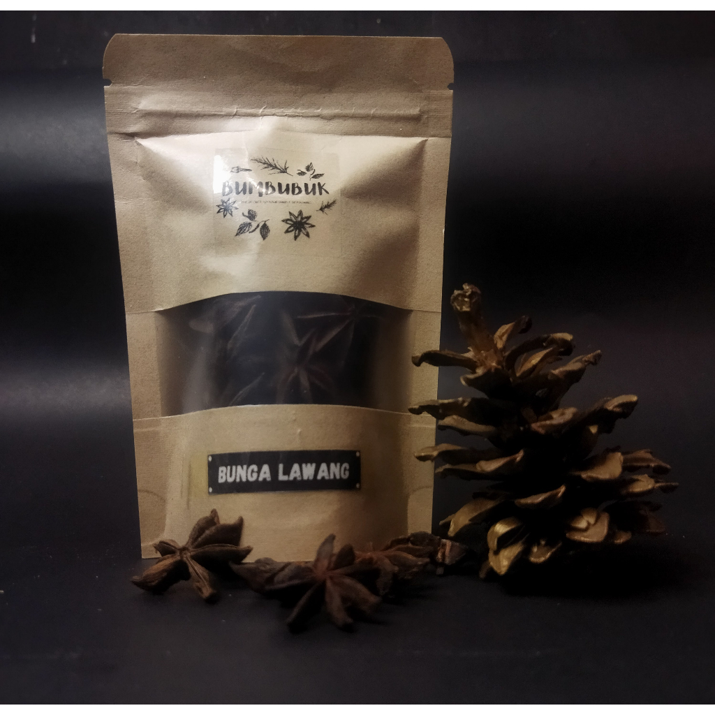 

Bumbubuk Bunga Lawang / Pekak / Star Anise / Ba Jiao / Bumbubuk / Rempah Indonesia