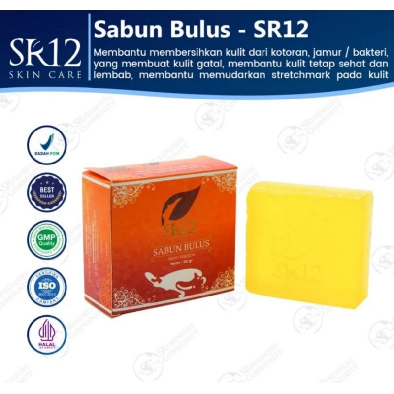 BULUS SOAP SR12 / SABUN BULUS SR12 / SABUN HERBAL SR12