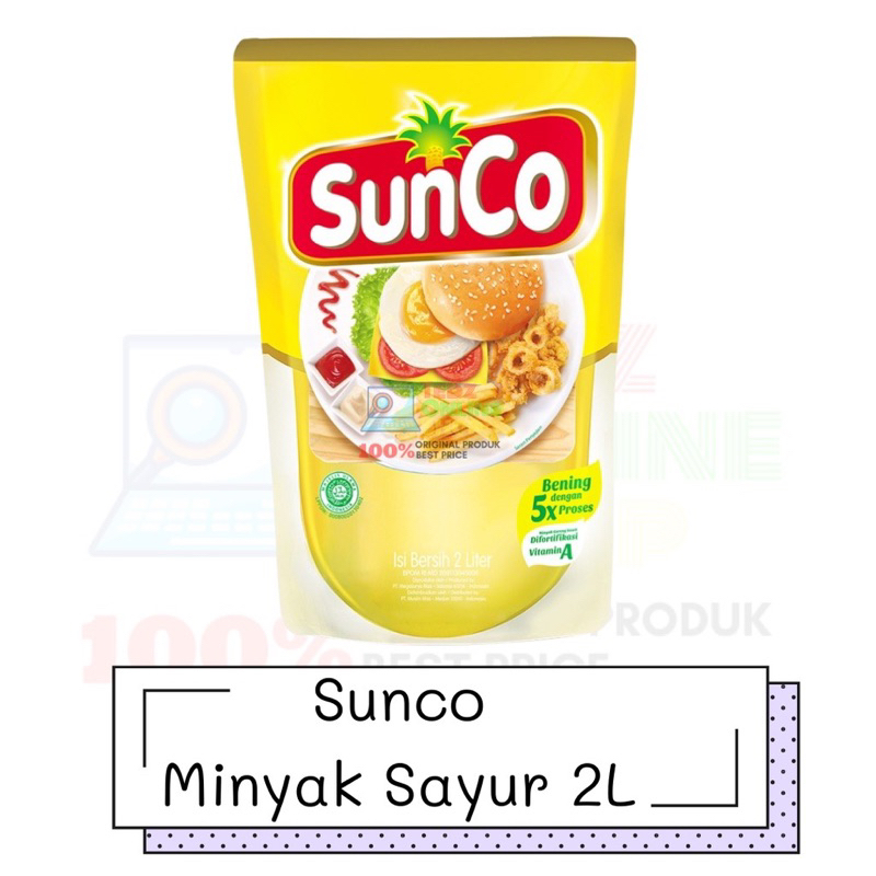 

SUNCO 2Liter dari Jakarta barat