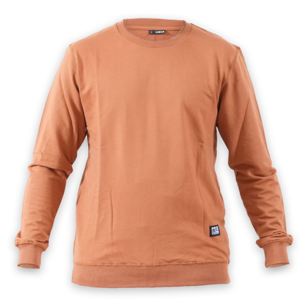 Boneh Sweater Crewneck Pria Terbaru Basic Full Katun Sweter Baby Terry  // Jaket Sweatshirt Distro O
