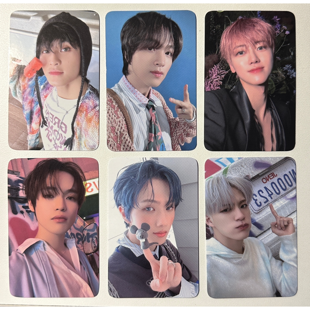 [official pc ld everline] nct dream istj - lucky draw - jisung jaemin jeno chenle mark haechan