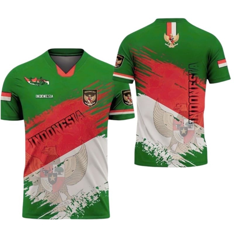 Jersey Timnas Indonesia Fantasy Hijau Full Printing