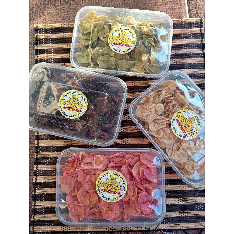 

Keripik pisang lumer kemasan 225gr pisang keripik pisang