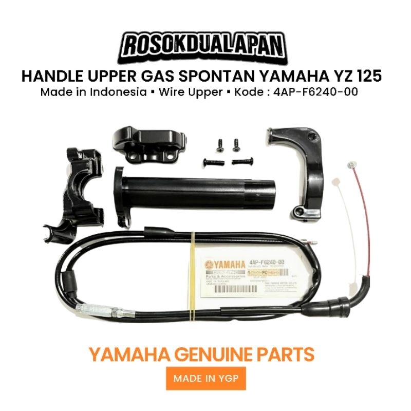 Handle Gas Spontan Yamaha YZ 125 YZ250 Original Yamaha Genuine Parts