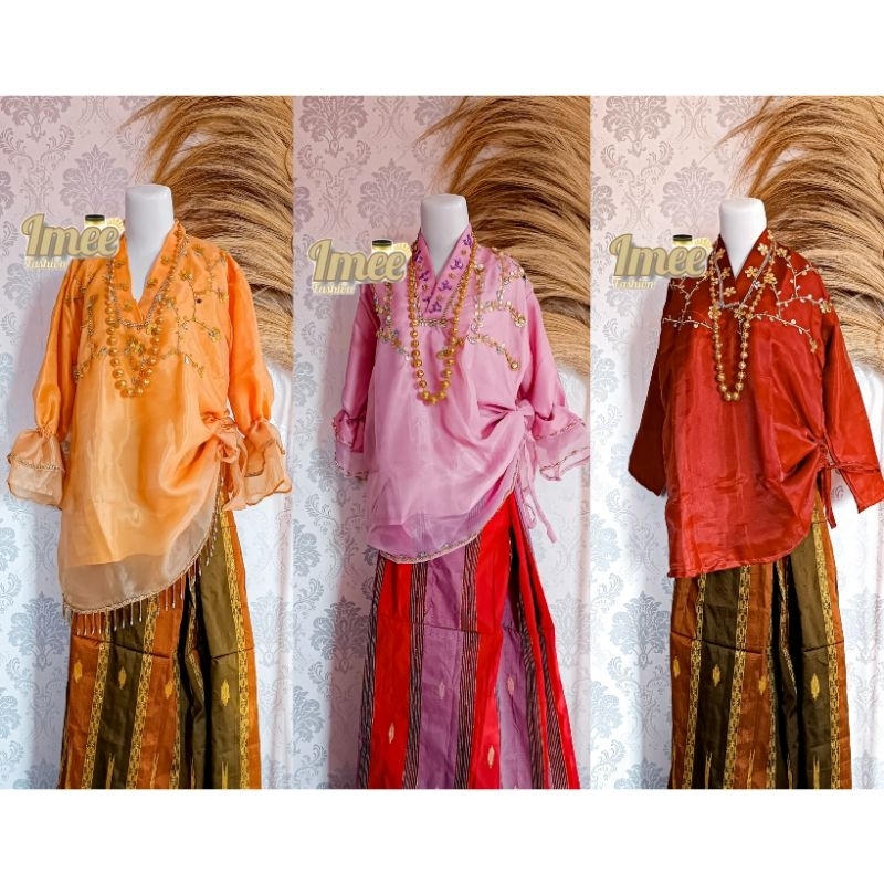 Set baju bodo modern (baju dan sarung)