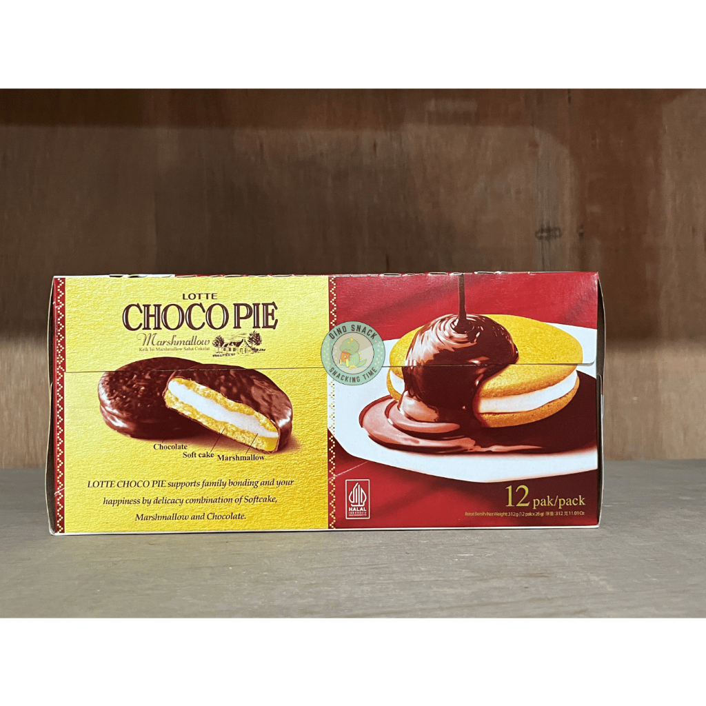 

Lotte Chocopie Coklat Marshmallow (Isi 12 Pcs)