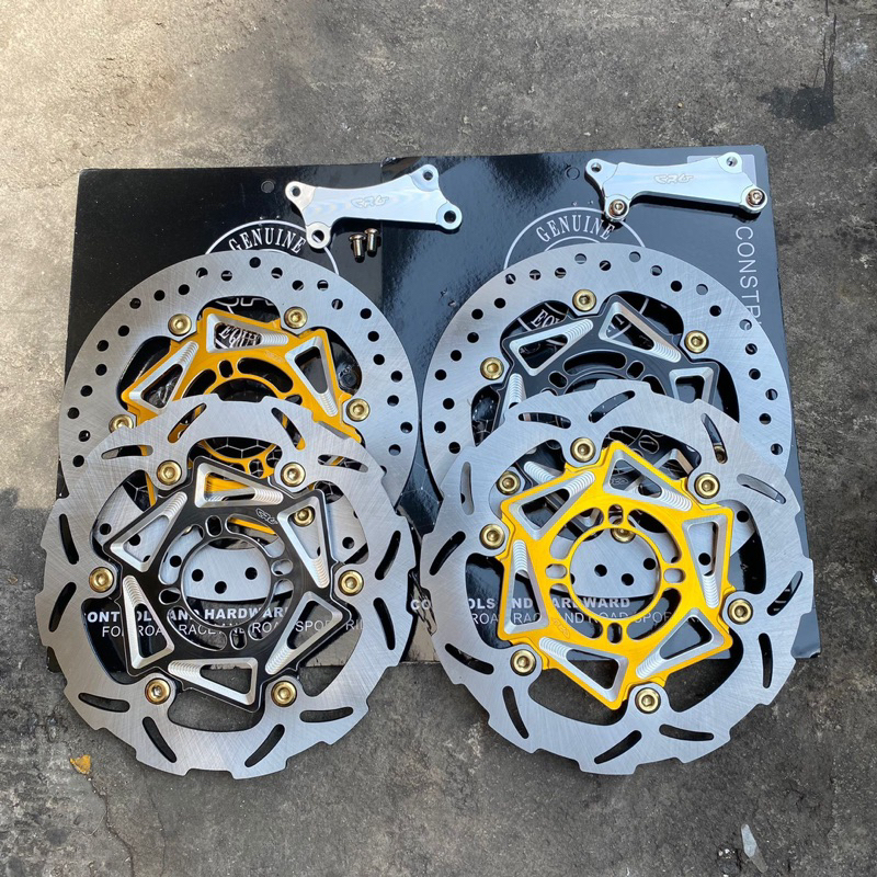 Disc 260mm + Adaptor Disc winner GTR CNC lubang 4 original CRG Vario 110 Vario 125/150 old Beat