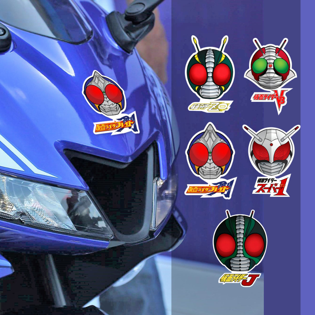 Sticker Kamen Rider JDM Mobil Motor 03