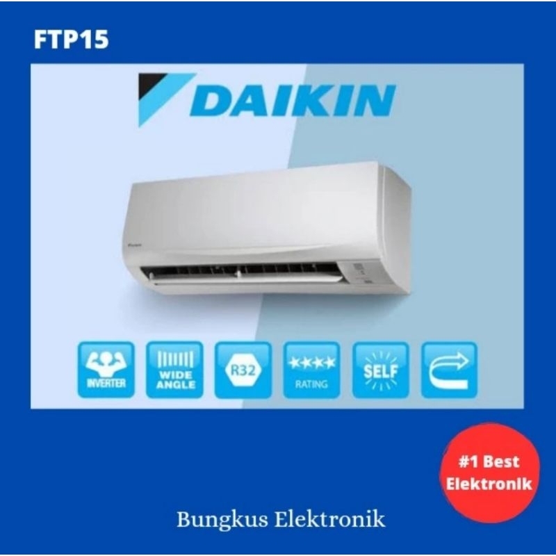 AC DAIKIN 1/2PK MALAYSIA FTP15