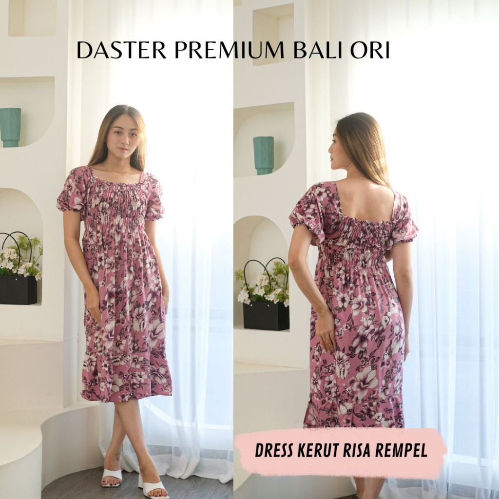 Dress Kerut Risa Rempel