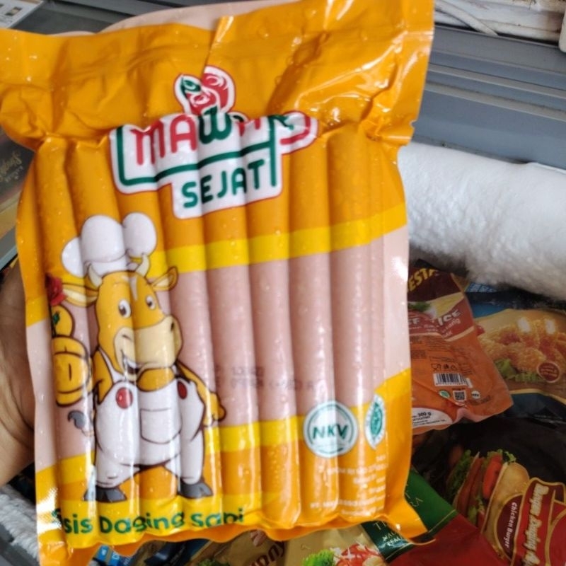 

Sosis Sapi Mawar Sejati 500gr