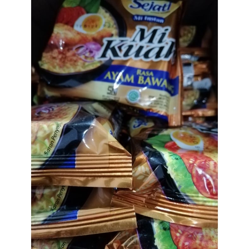 

mie instan SEJATI mie kuah rasa ayam bawang