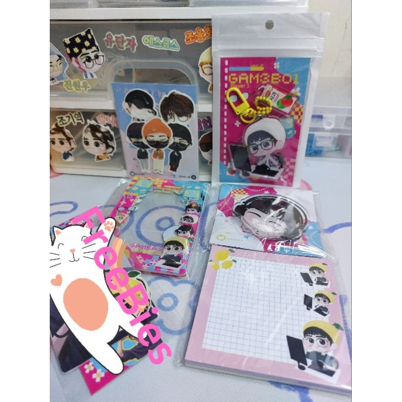 Wonwoo Fan Merch Set Gam3 Bo1 Series