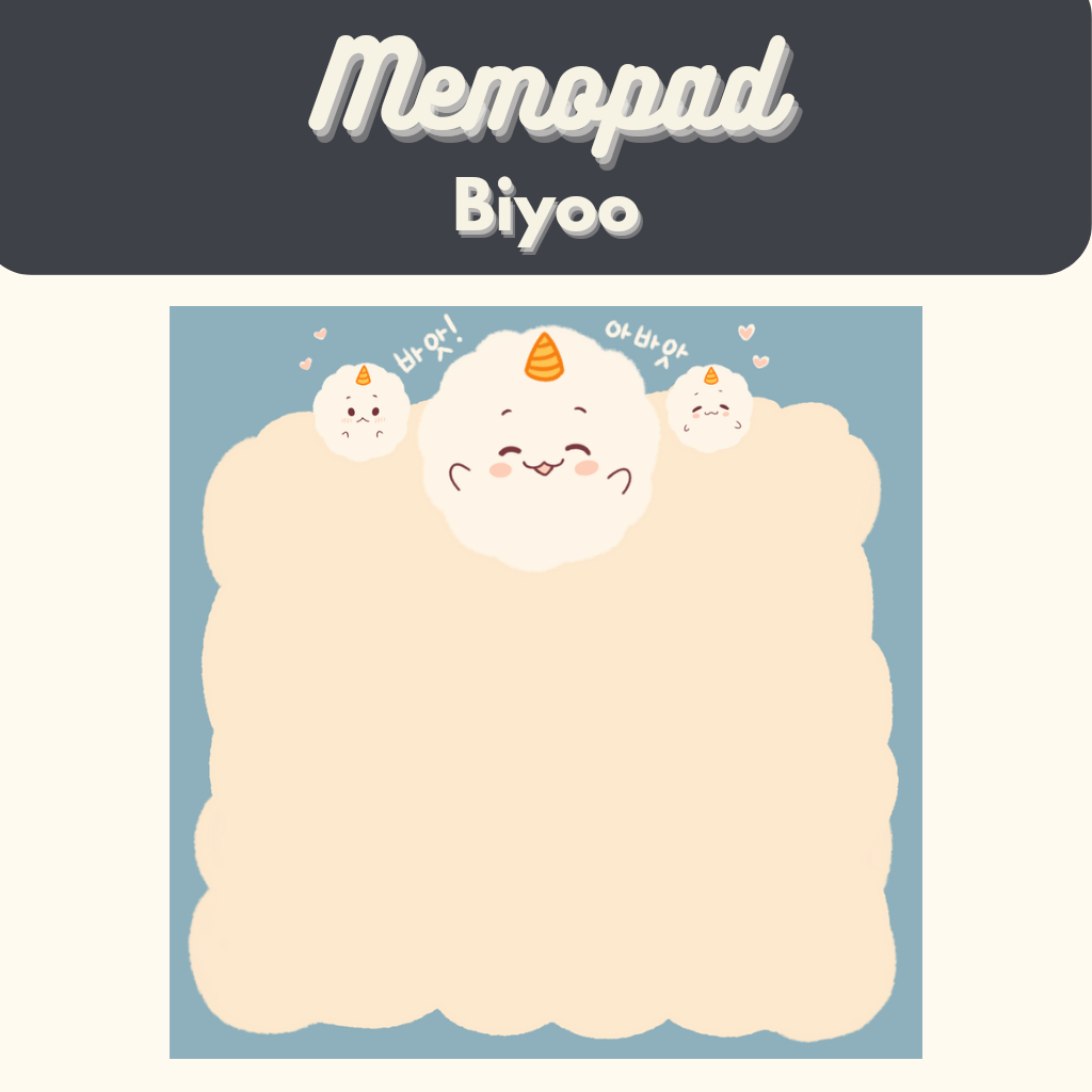 

MEMOPAD OMNISCIENT READER [BIYOO]