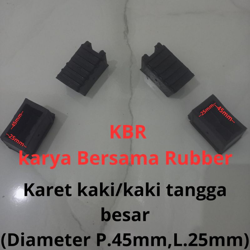 kaki karet/kaki tangga lipat