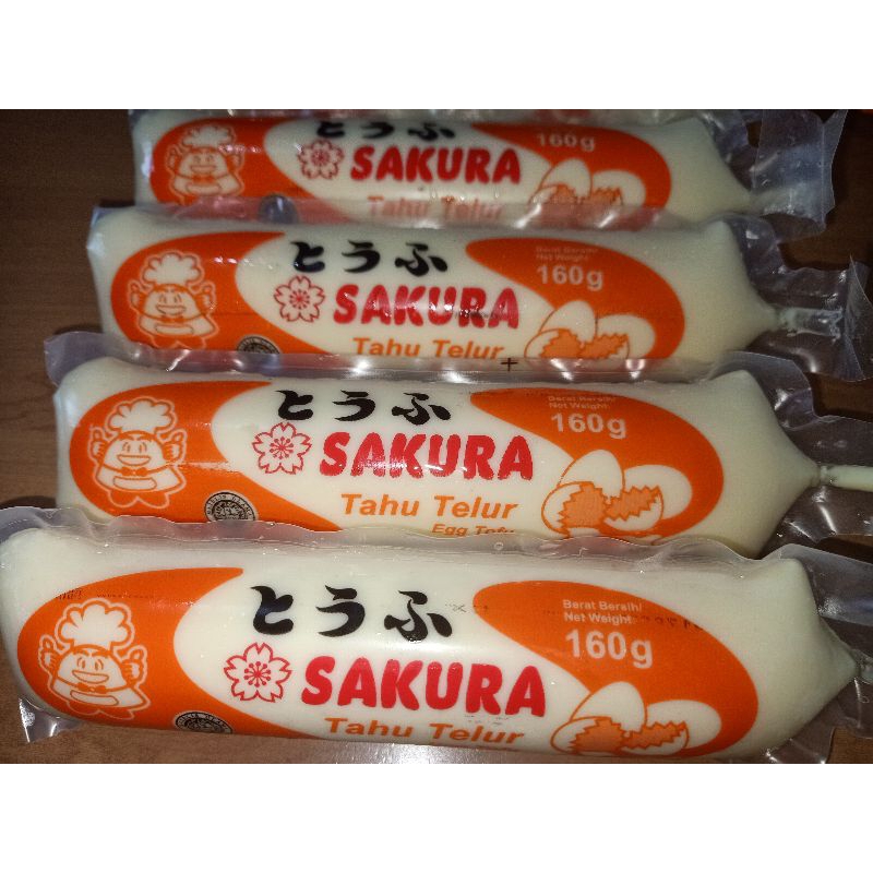 

Tofu Telur Sutra/ Tahu Telur Sakura / Tahu Jepang