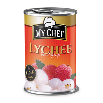 

MY CHEF LYCHEE IN SYRUP 565 GR