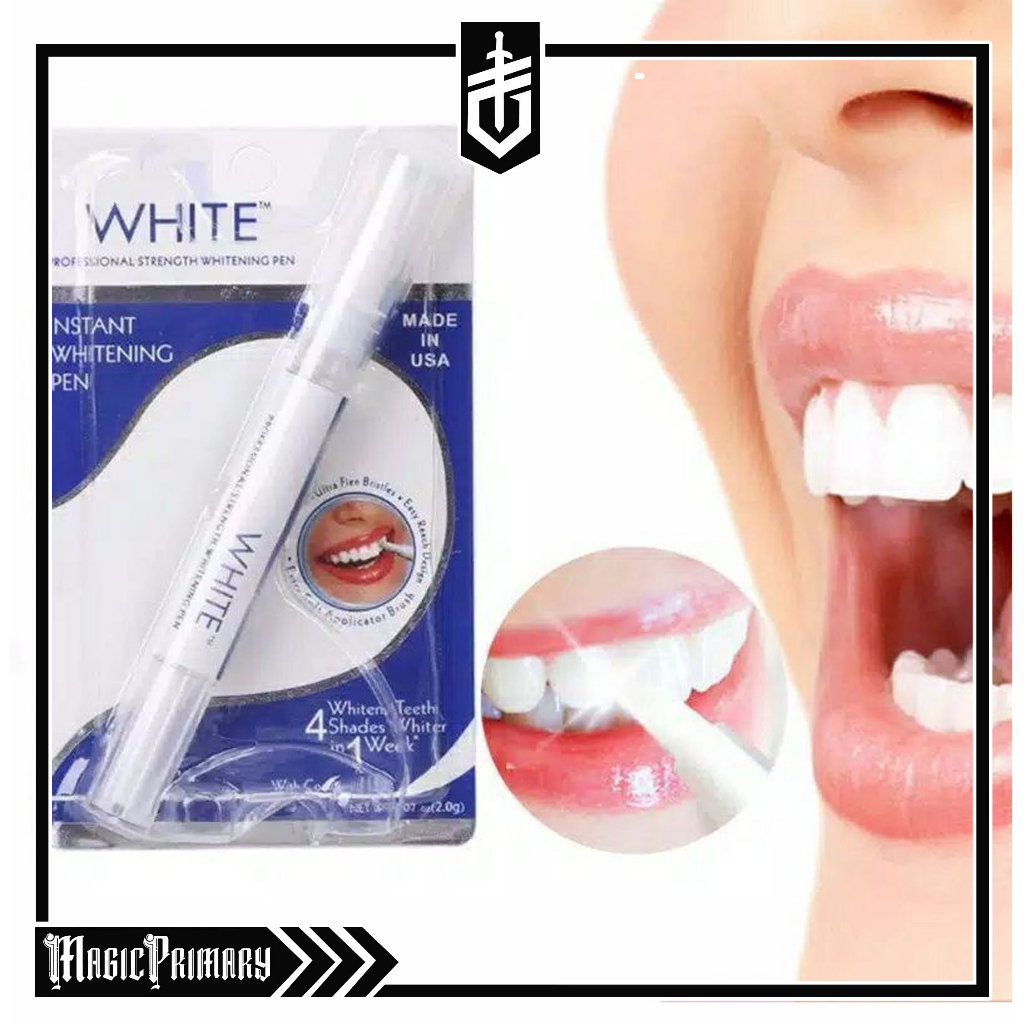 Pemutih Gigi Kuning Permanen / Ampuh Pemutih Gigi / Pembersih Gigi Kuning / Teeth Whitening / Pemuti