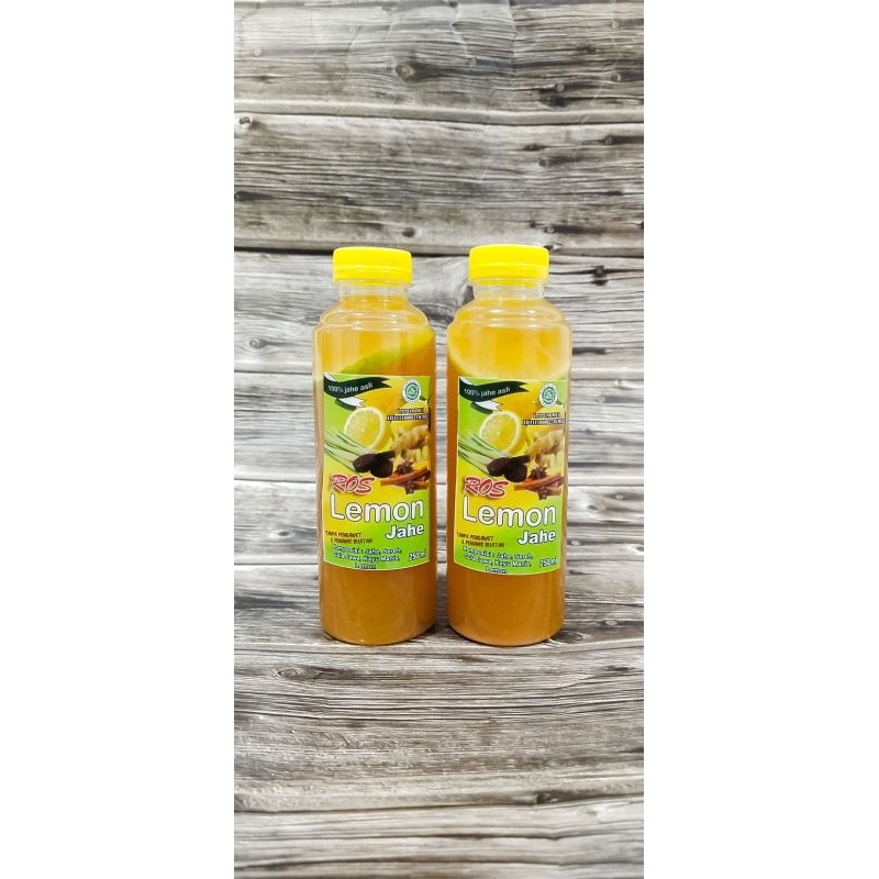 

Minuman Lemon Sereh lemon jahe 250ml frozen