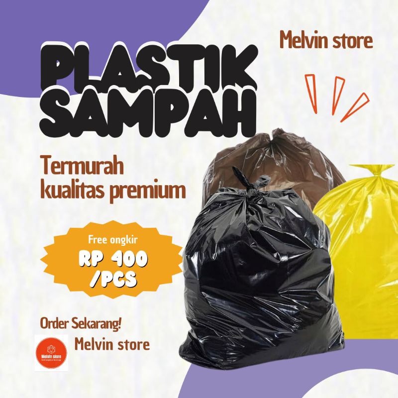 Plastik Sampah | Kantong Plastik Sampah |60x100/90x120/80x100/40x60/100x120