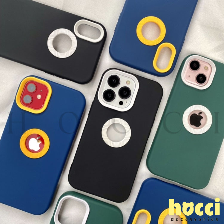 New Soft Case Silicone Pop Circle Hybrid dual Colour Casing Full Cover For iPhone 7 Plus 8 Plus 7+ 8