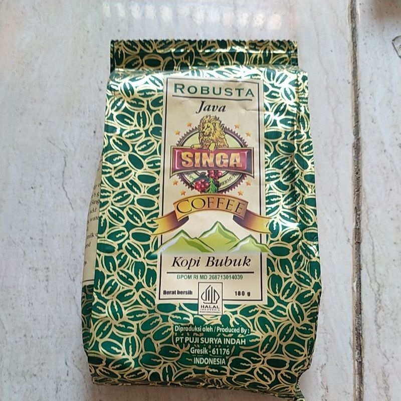 

KOPI SINGA JAVA ROBUSTA 180g