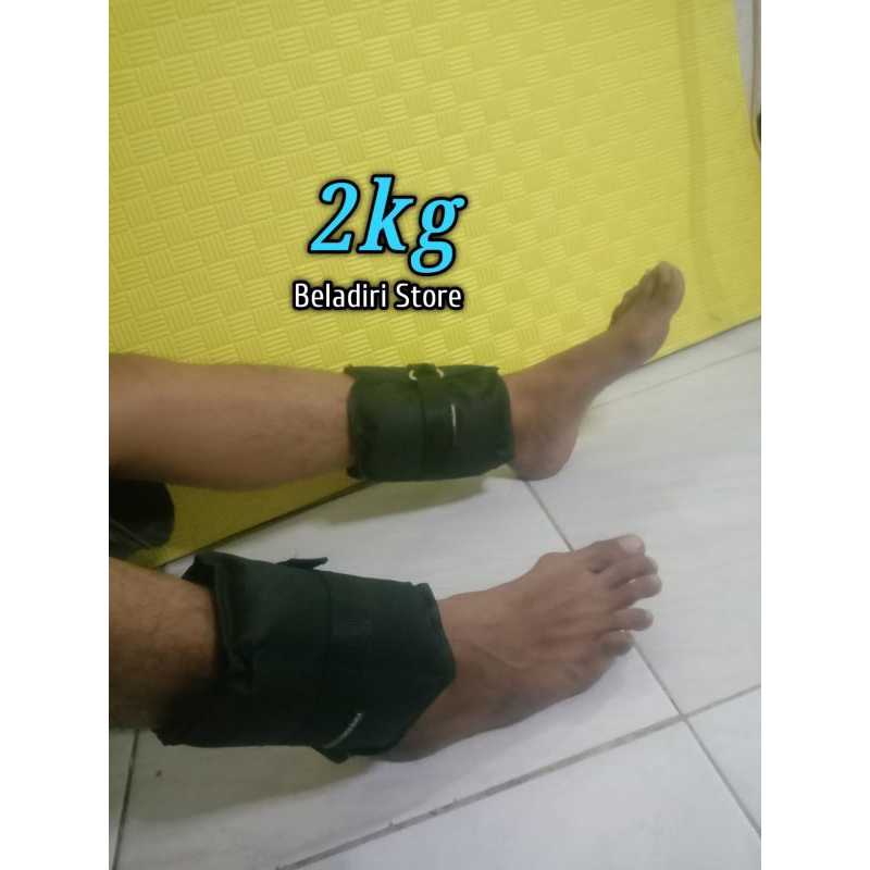 bending kaki 2kg Pemberat kaki 2kg