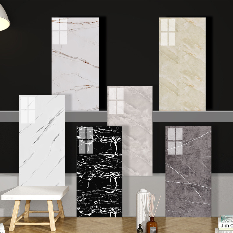 Wallpaper Dinding VINYL Marble 30 x 60 Cm dan 30 x 30 Cm / Sticker Vinyl Lantai Marbel Granit / Stik