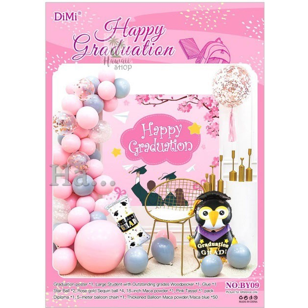 Happy Graduation / Balon Wisuda / Balon Foil
