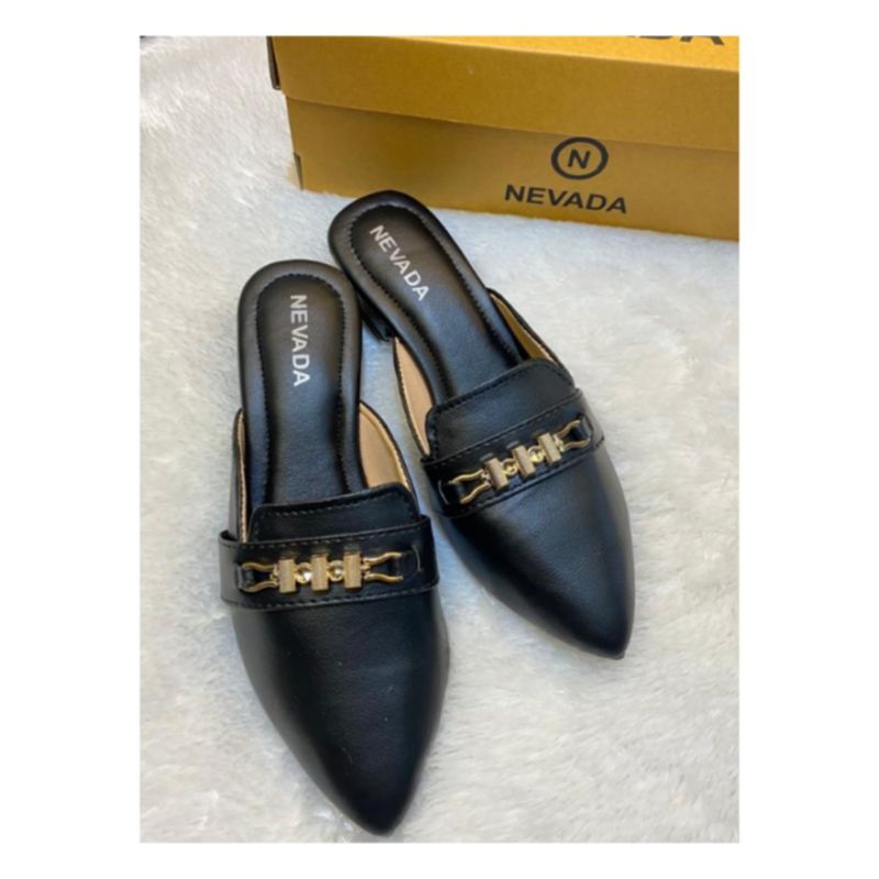 Sandal Bustong Nevada/sandal wanita Nevada/sandal heels 3cm/sandal Bustong 3cm/sandal murah wanita