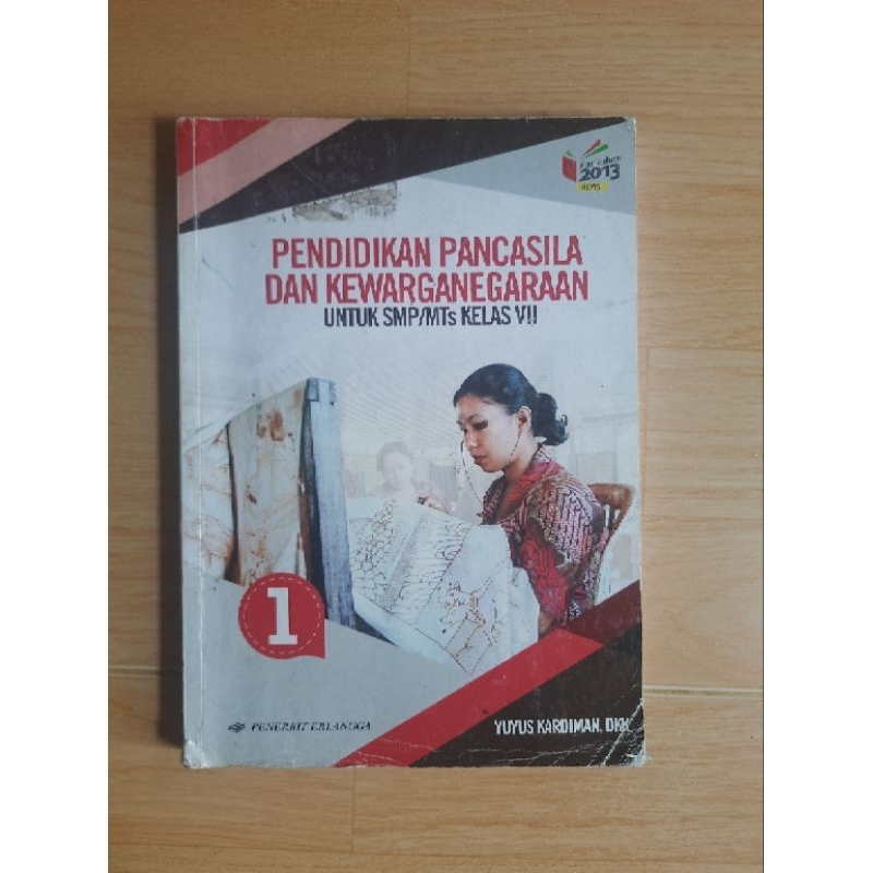 

Pendidikan Pancasila dan Kewarganegaraan kelas 7 penerbit Erlangga