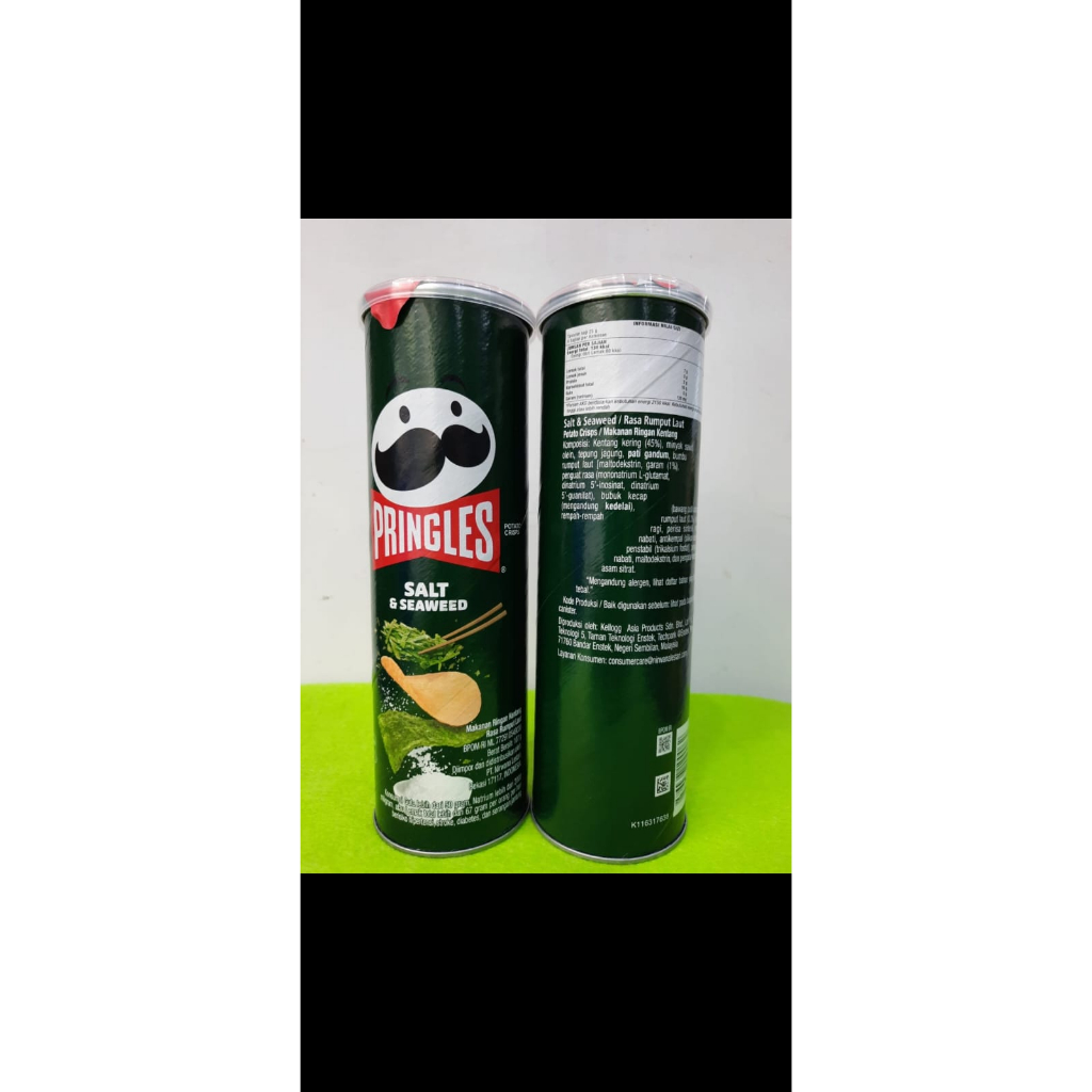 

PRINGLES SALT & SEAWEED 107gr