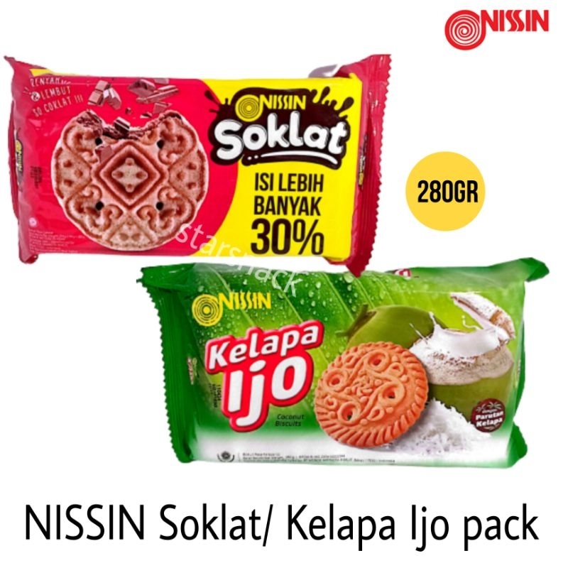 

Nissin Soklat Kelapa Ijo 280gr