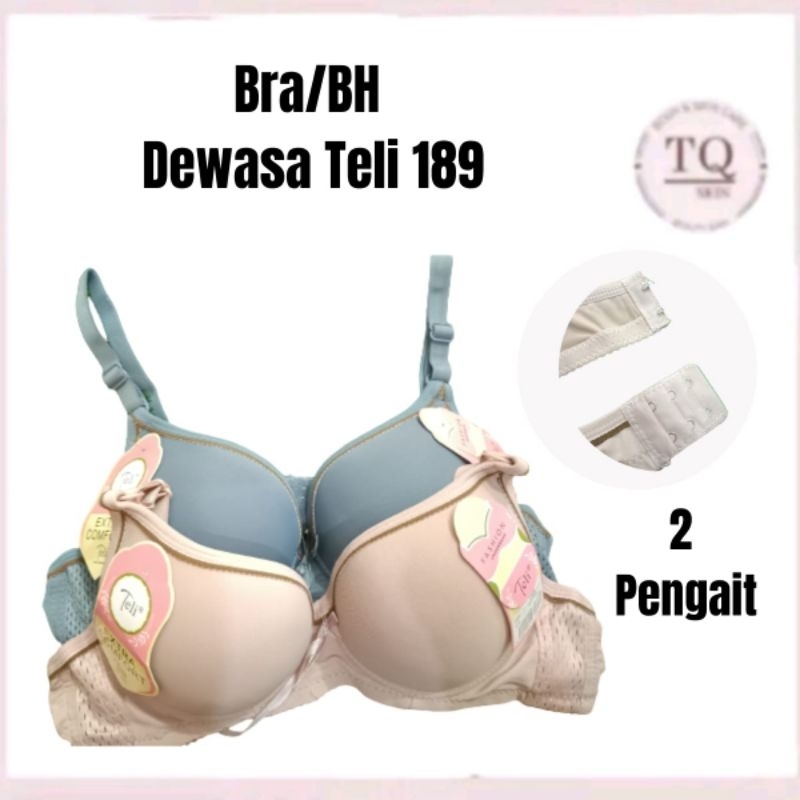 Bh kawat busa tebal mengangkat payudara Teli 189