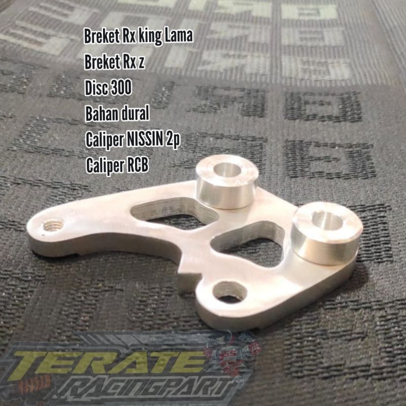 Breket Rx king lama Rx z Rx king new Bahan dural Caliper RCB / NISSIN Disc D300