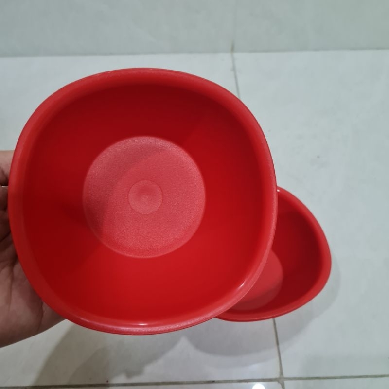 TUPPERWARE sweet blossom merah paket 2 pcs