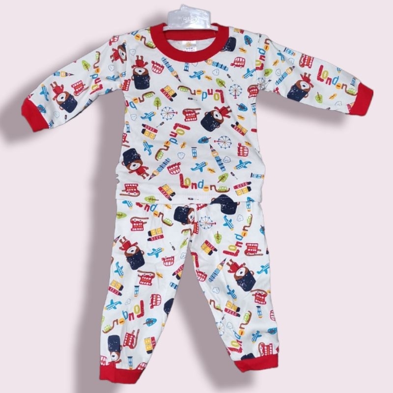 Setelan tidur anak laki laki/ baju tidur anak laki laki