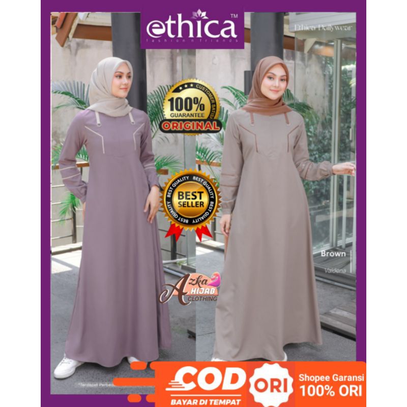 GAMIS ETHICA AYUMI 396 TERBARU / BAJU GAMIS TERBARU 2023 / GAMIS MODERN / GAMIS SIMPLE ELEGAN / DRES