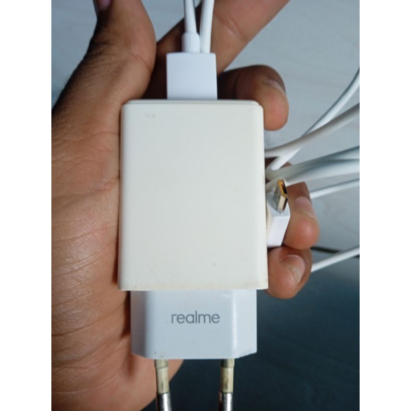 Charger Realme Micro Usb Original Fast Charging Bawaan Hp
