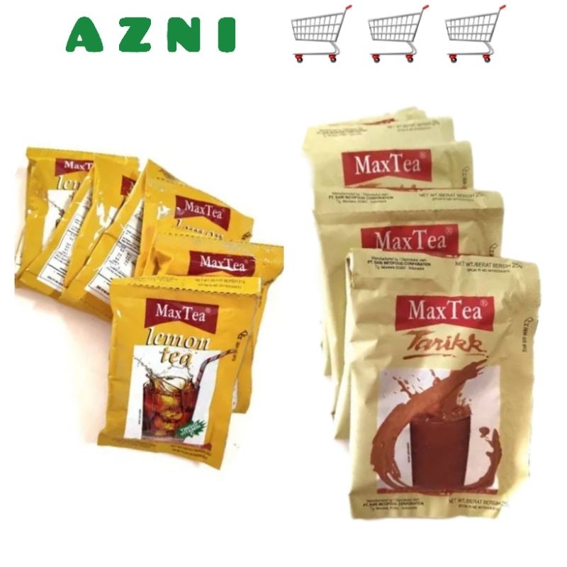 

MaxTea Teh Tarik / Lemon Tea Renteng 10 Sachet