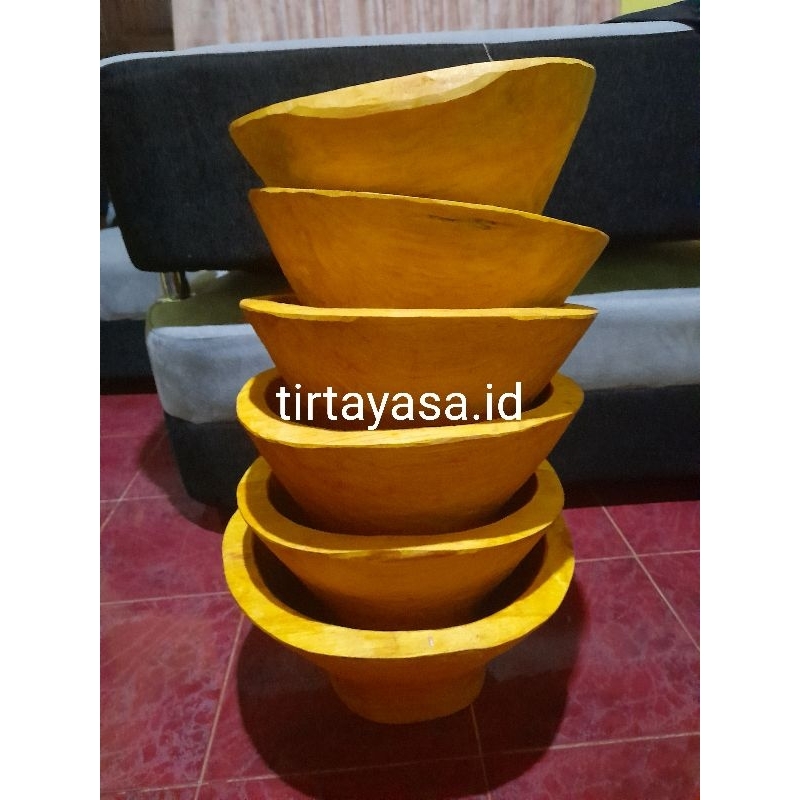 dulang kayu nangka asli uk 40  jumbo free cutil