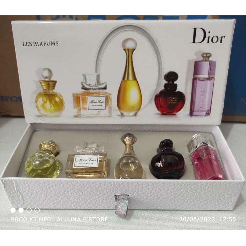 Dior miniatur parfum set