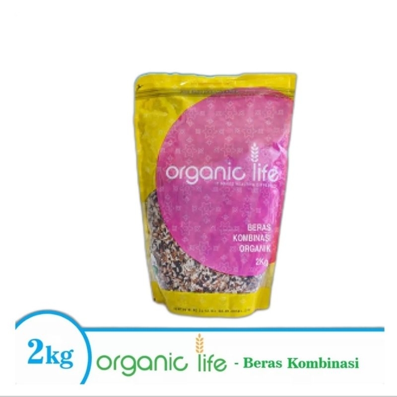 

Beras Organic Life 2 Kg | 4 Variant