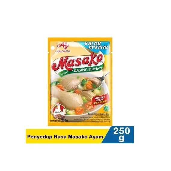 

Masako bumbu kaldu penyedap rasa ayam 250gr