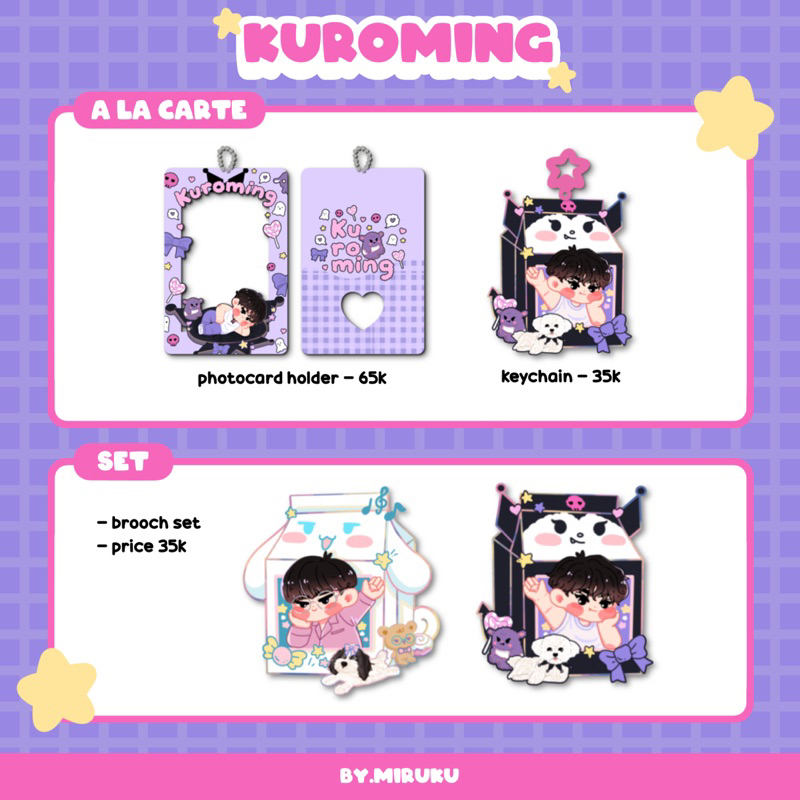 KuroMINg series by Miruku